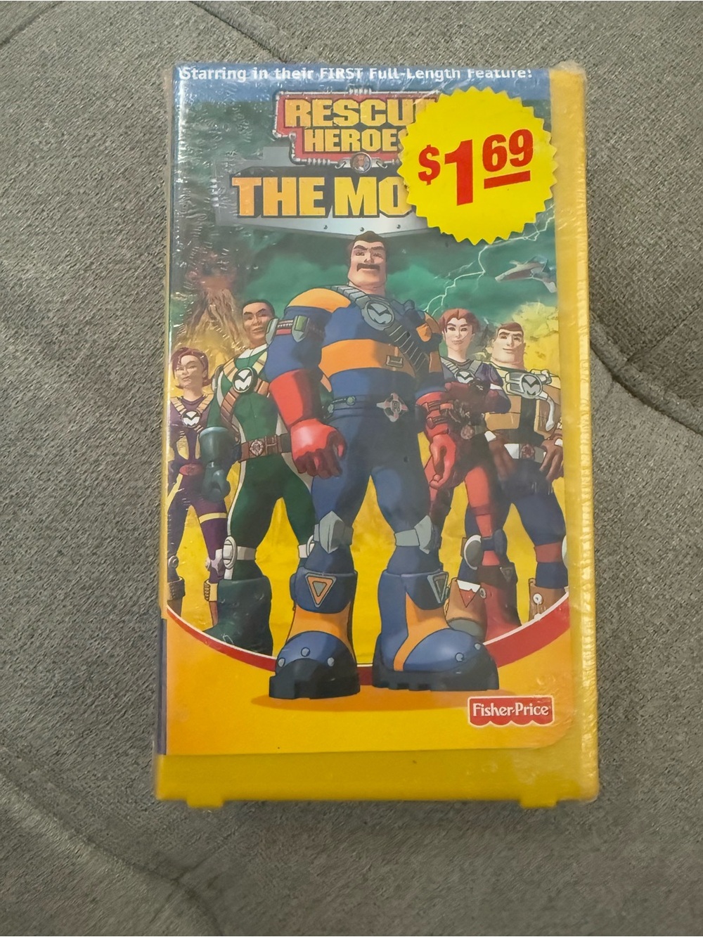 Fisher-Price Rescue Heroes The Movie - Yellow Cartridge. New. Sealed
